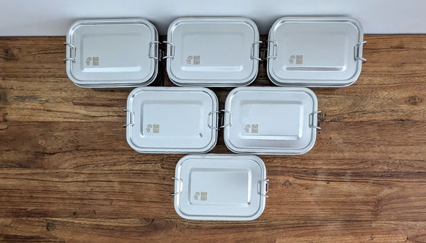 Mini Stainless Steel Snack Box - 550ml