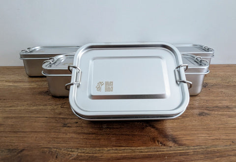 Mini Stainless Steel Snack Box - 550ml