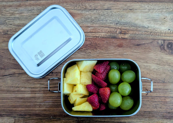 Mini Stainless Steel Snack Box - 550ml