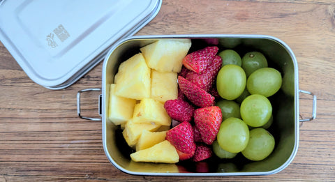 Mini Stainless Steel Snack Box - 550ml