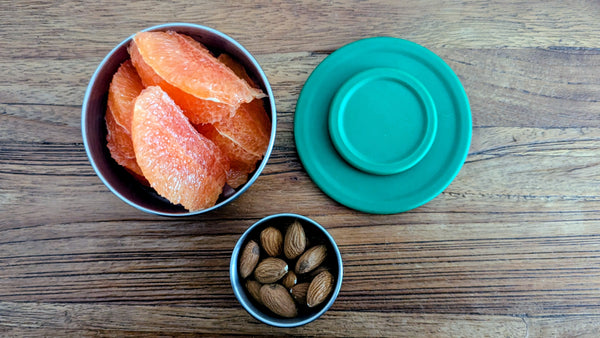 Mini Stainless Containers with silicone lids (Set of 2)