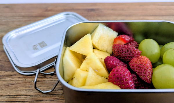 Mini Stainless Steel Snack Box - 550ml