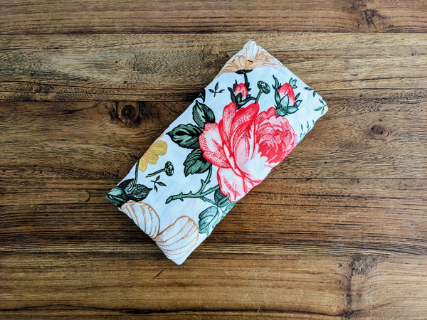 Muslin Swaddle Bamboo Blend - Vintage Floral