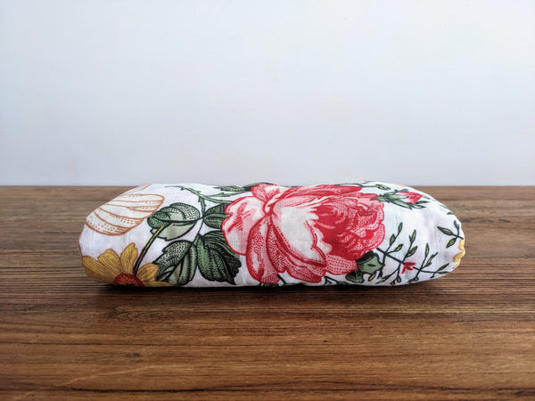 Muslin Swaddle Bamboo Blend - Vintage Floral