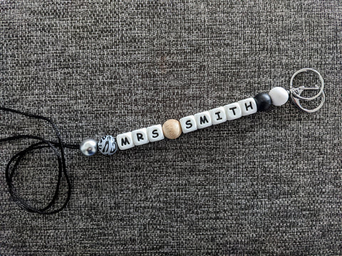 Lanyard - Teacher Personalised Fierce