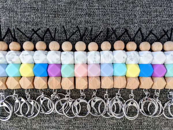 Keychain - Hexagon