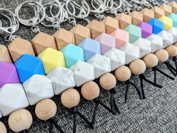 Keychain - Hexagon