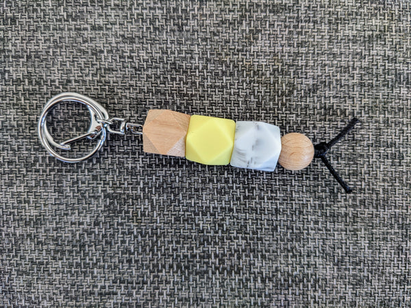 Keychain - Hexagon