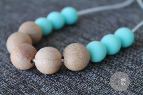 Mummy Necklace - Wood