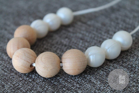 Mummy Necklace - Wood