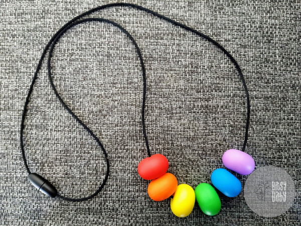 Mummy Necklace - Rainbow