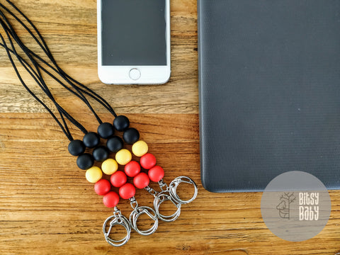 Lanyard - Mini Aboriginal Flag